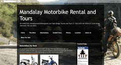 Desktop Screenshot of mandalaymotorbike.com